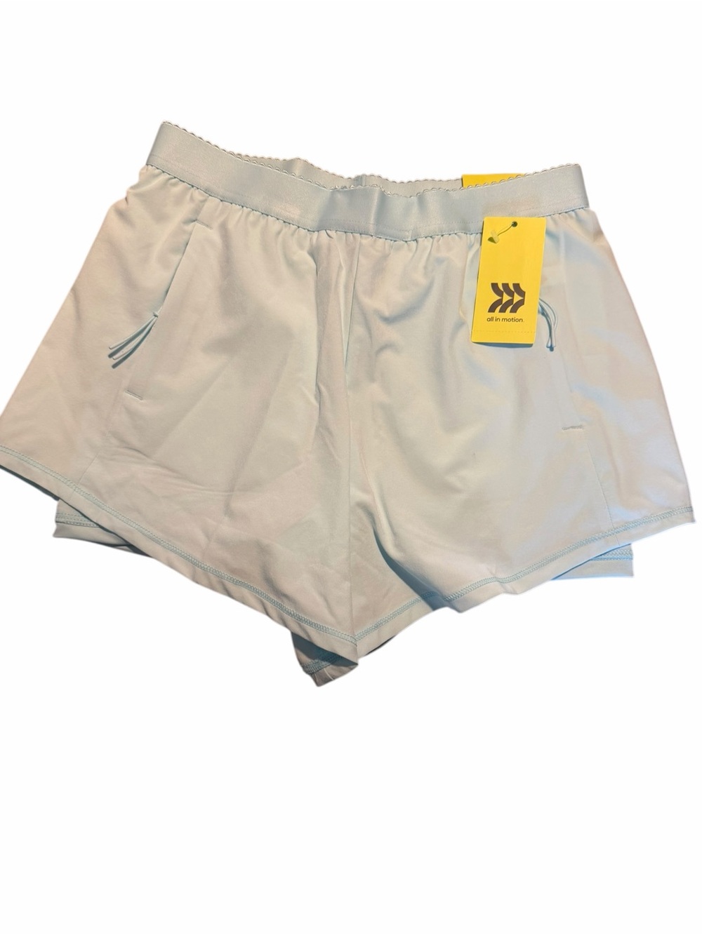 Girls light blue Athletic Shorts - all in motion
